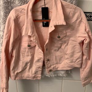 Light Pink Jean Jacket